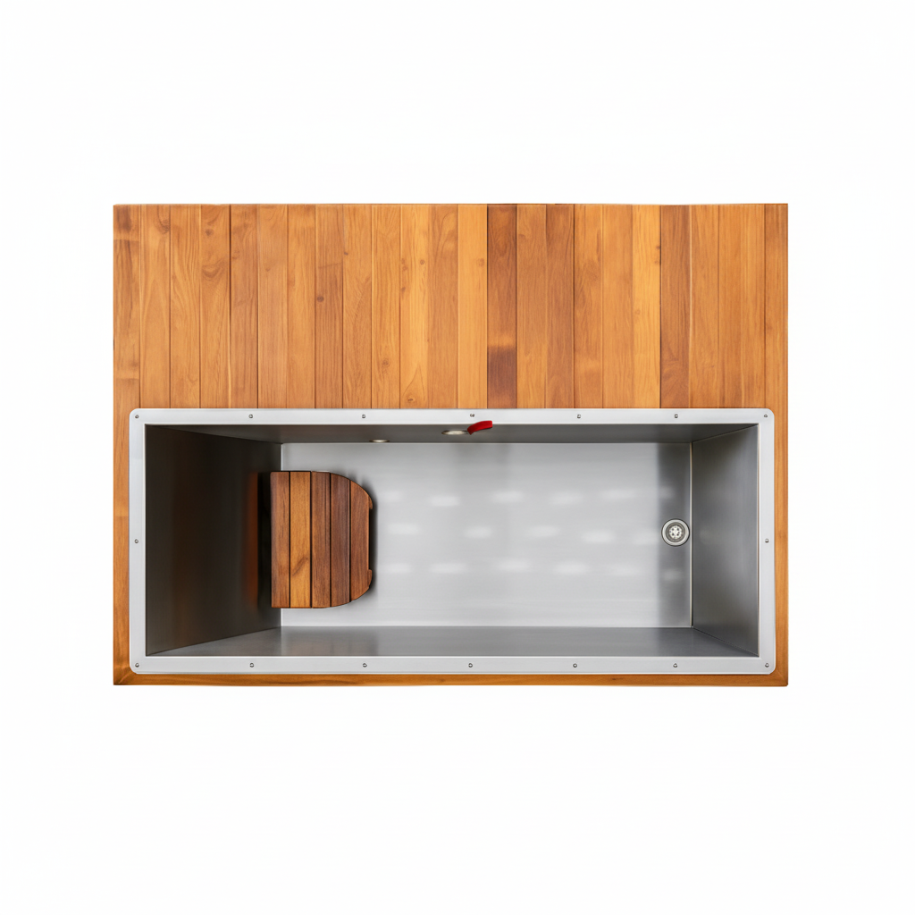 TimberChill Glacier Pro Cedar Cold Plunge