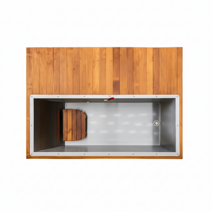 TimberChill Glacier Pro Cedar Cold Plunge