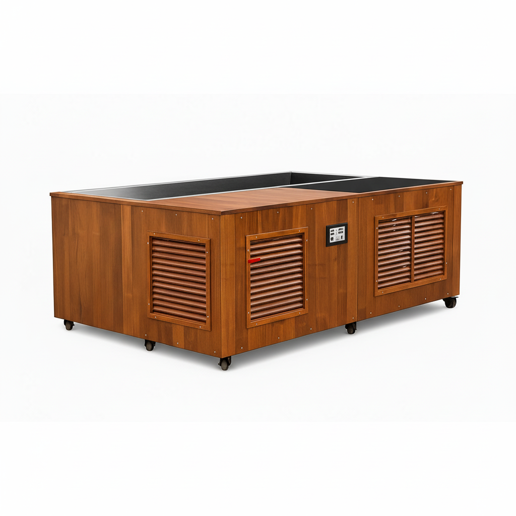 TimberChill Glacier Pro Cedar Cold Plunge