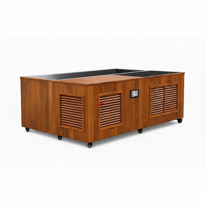 TimberChill Glacier Pro Cedar Cold Plunge