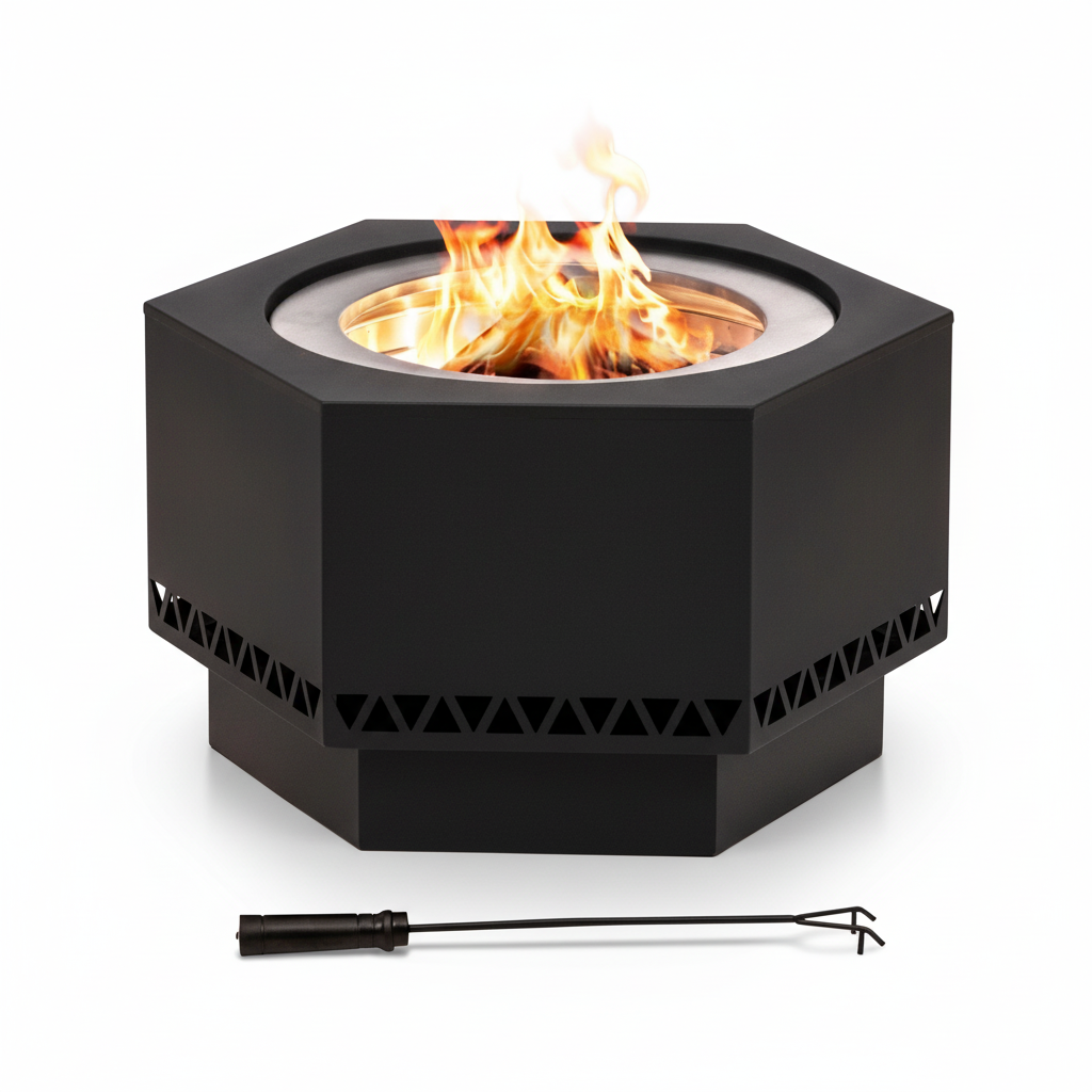 HexaForge Artisan Fire Pit