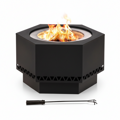 HexaForge Artisan Fire Pit
